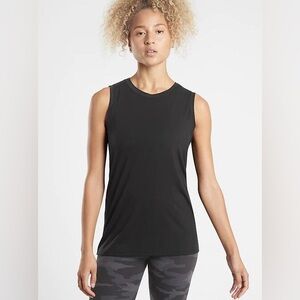 Athleta Vital Tank, Black XL Muscle Top